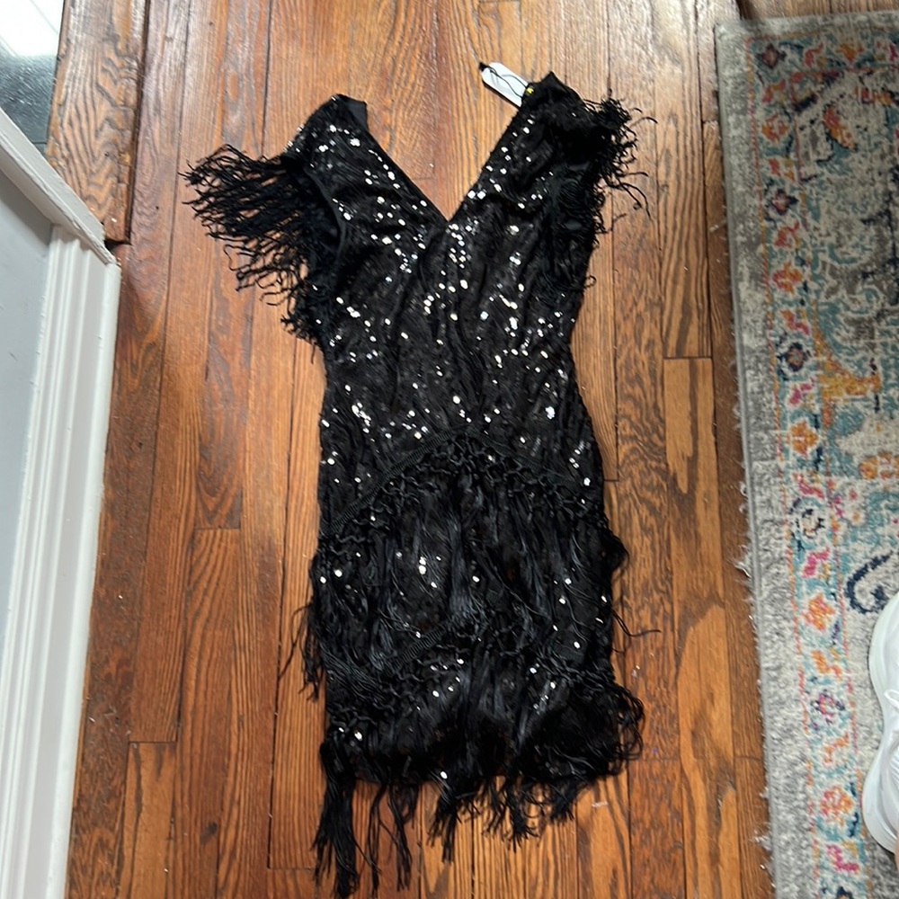 Brand new Babeyond black flapper dress